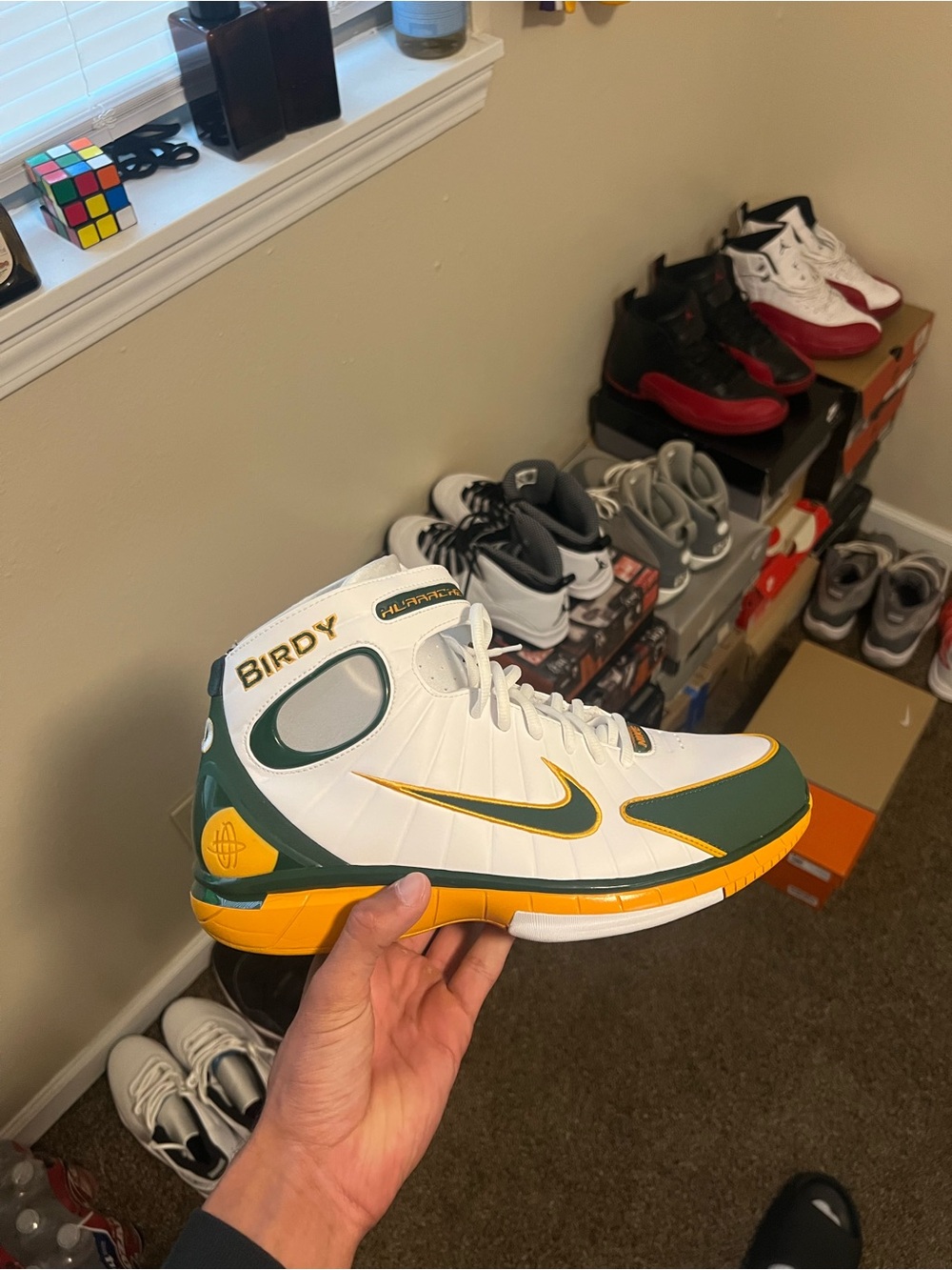 Nike Huarache 2k4 Sue Bird 2026 size 12 with box